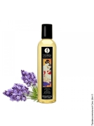  - натуральне масажне масло shunga sensation - lavender (лаванда) фото