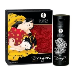 Фото shunga dragon cream - стимулирующий крем для пар, 60 мл в профессиональном Секс Шопе
