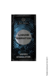 Фото пробник жидкого вибратора liquid vibrator monodose в профессиональном Секс Шопе