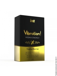 Фото густой жидкий вибратор intt vibration vodka energy, 15мл в профессиональном Секс Шопе