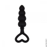 Анальная цепочка с ручкой Black Mont Beaded Luv Probe, 15х3,4см - Анальная цепочка с ручкой Black Mont Beaded Luv Probe, 15х3,4см