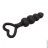 Анальная цепочка с ручкой Black Mont Beaded Luv Probe, 15х3,4см
