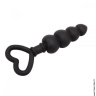 Анальная цепочка с ручкой Black Mont Beaded Luv Probe, 15х3,4см - Анальная цепочка с ручкой Black Mont Beaded Luv Probe, 15х3,4см