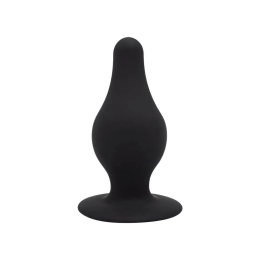Фото orion silexd model 2 size s - анальная пробка двухслойная, 7.2х3.4 см (черная) в профессиональном Секс Шопе