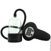 Вакуумные помпы ❤️ для члена - автоматична помпа head pump black фото