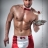 Мужской ролевой костюм - 019 SHORT red