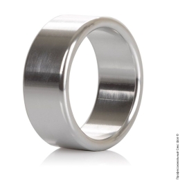 Фото широке металеве ерекційне кільце calexotics alloy metallic ring m в профессиональном Секс Шопе