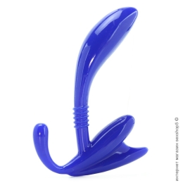 Фото анальна пробка apollo prostate probe blue в профессиональном Секс Шопе
