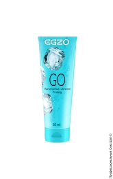 Фото охлаждающий гель-лубрикант - egzo “go” с пролонгирующим эффектом, 50ml в профессиональном Секс Шопе