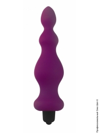 Фото пробка з вібрацією adrien lastic bullet amuse purple 3,9см в профессиональном Секс Шопе
