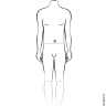 Чоловічий рольової костюм - 021 BODY - Чоловічий рольової костюм - 021 BODY