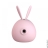 Вакуумный стимулятор-кролик с вибрацией KissToy Miss KK Pink
