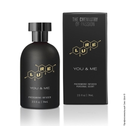 Фото духи с феромонами lure black label you & me pheromone personal scent в профессиональном Секс Шопе
