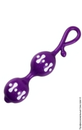 Фото вагінальні кульки orgasmic balls – purple в профессиональном Секс Шопе