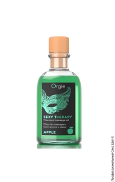 Фото солодкі пестощі - набір: їстівне масажне масло + перо - orgie, 100ml в профессиональном Секс Шопе