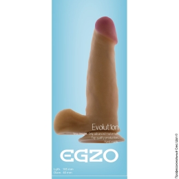 Фото фаллоимитатор реалистичный на присоске egzo g1160 в профессиональном Секс Шопе