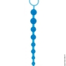 Анальний ланцюжок NMC Oriental Jelly Butt Beads 26см, BLUE - Анальний ланцюжок NMC Oriental Jelly Butt Beads 26см, BLUE