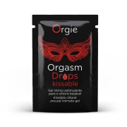Крем - orgie orgasm drops kissable сашет возбуждающие капли для клитора, 2 мл (яблоко и корица) фото