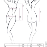 Еротичний пенюар - SUELO CHEMISE white - Еротичний пенюар - SUELO CHEMISE white