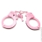 Розовые металлические наручники