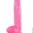 Фаллоимитатор Big Cock Pink, 31х6 см