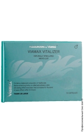 Фото viamax vitalizer стимулюючі таблетки для чоловіків 2шт в профессиональном Секс Шопе