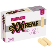 Возбуждающие средства - hot exxtreme капсулы для повышения либидо и желания для женщин 2 шт в упаковке фото