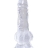 Pipedream King Cock Clear 5" Cock with Balls - Реалистичный фалоимитатор на присоске, 10.8х3.55 см, (прозрачный)