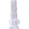Pipedream King Cock Clear 5" Cock with Balls - Реалистичный фалоимитатор на присоске, 10.8х3.55 см, (прозрачный) - Pipedream King Cock Clear 5" Cock with Balls - Реалистичный фалоимитатор на присоске, 10.8х3.55 см, (прозрачный)
