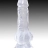 Pipedream King Cock Clear 5" Cock with Balls - Реалистичный фалоимитатор на присоске, 10.8х3.55 см, (прозрачный)