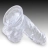 Pipedream King Cock Clear 5" Cock with Balls - Реалистичный фалоимитатор на присоске, 10.8х3.55 см, (прозрачный)