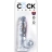 Pipedream King Cock Clear 5" Cock with Balls - Реалистичный фалоимитатор на присоске, 10.8х3.55 см, (прозрачный)