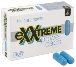 Фото hot exxtreme power caps - энергетические капсулы для мужчин (2 шт) в профессиональном Секс Шопе
