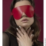 Красная кожаная маска на глаза Feral Feelings - Blindfold Mask - Красная кожаная маска на глаза Feral Feelings - Blindfold Mask