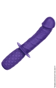 Силіконові фалоімітатори (сторінка 3) - фалоімітатор purple silicone grip thruster фото