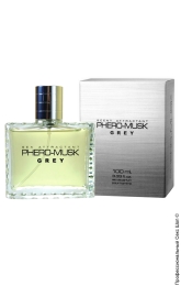 Фото чоловічі духи з феромонами - phero-musk grey, 100 мл в профессиональном Секс Шопе