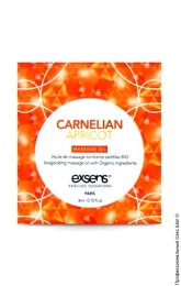 Фото пробник масажного масла - exsens carnelian apricot, 3ml в профессиональном Секс Шопе