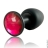 Пробка 4,5см Dorcel Geisha Plug Ruby XL с шариком внутри