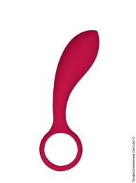 Фото анальний стимулятор з кільцем dream toys silky smooth finger, 14.5х3.2см в профессиональном Секс Шопе