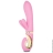 Вибратор-кролик с тремя моторчиками Gvibe Grabbit Candy Pink 