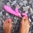 Вибратор-кролик с тремя моторчиками Gvibe Grabbit Candy Pink 