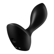 Массажер простаты - satisfyer backdoor lover - анальная пробка с вибрацией, 11,5х3,3 см, (черная) фото