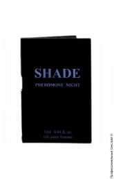 Фото пробник духів - shade pheromone night, 1 мл в профессиональном Секс Шопе