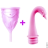 Менструальная чаша S/L с переносным душем