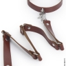 Бондаж из натуральной кожи - Mr Bondage Brown - Бондаж из натуральной кожи - Mr Bondage Brown