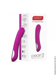 Фото інтерактивний вібратор точки g і клітора kiiroo pearl 2 purple в профессиональном Секс Шопе