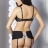 Эротический комплект - EDITH SET black