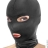 БДСМ-маска с открытыми глазами и ртом Fetish Tentation Open Mouth and Eyes Hood