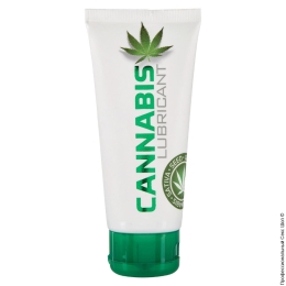 Фото лубрикант на водной основе cannabis lubricant в профессиональном Секс Шопе