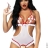 Сексуальный костюм медсестры Roleplay Naughty Nurse
